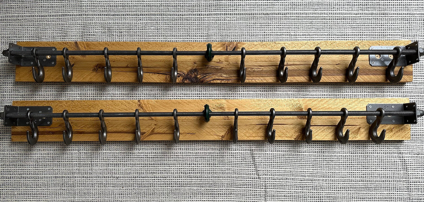 Garderobe Industrial - Dark Green - EINZELSTÜCK 2er Set