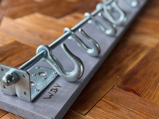 Garderobe Industrial - Silver Fog - EINZELSTÜCK