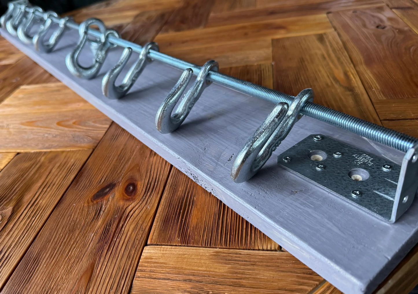 Garderobe Industrial - Silver Fog - EINZELSTÜCK