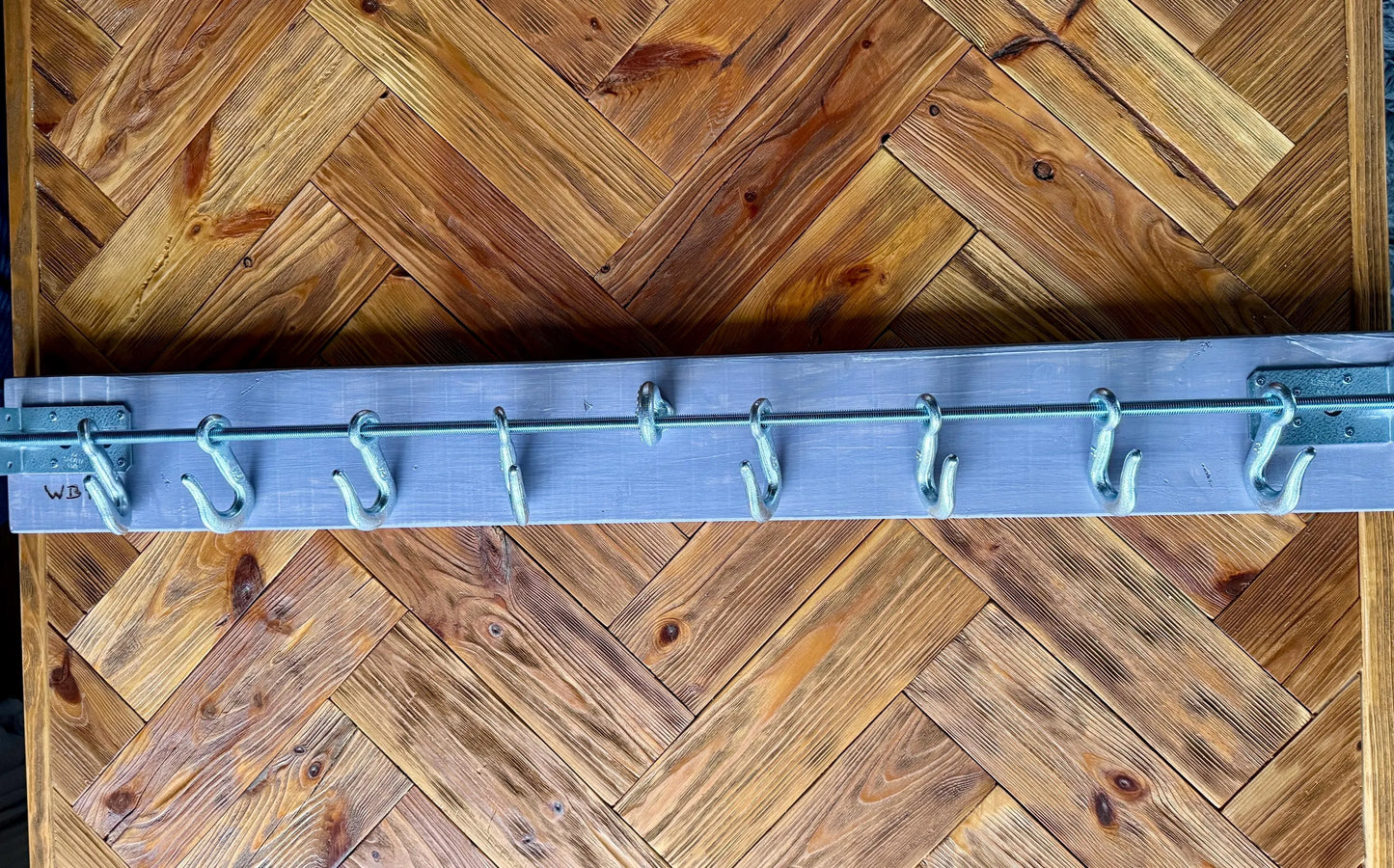 Garderobe Industrial - Silver Fog - EINZELSTÜCK